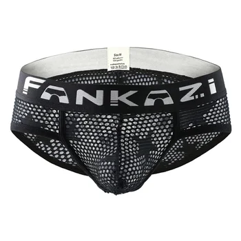 

Men Star Underwear Briefs Mens Mesh Letter Underpants Cueca Masculina U Pouch Male Panties Men Briefs Male Underwear Ropa Pants