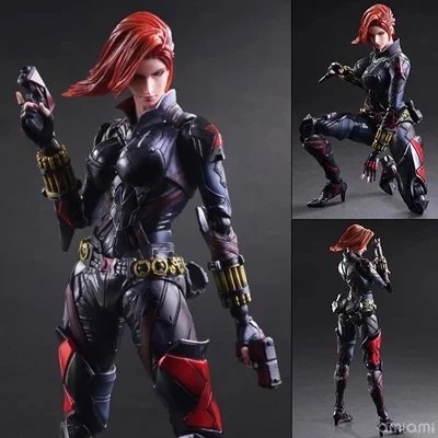 

Black widow Avengers Superman Batman Marvel Set Model of Iron Man Model Toy