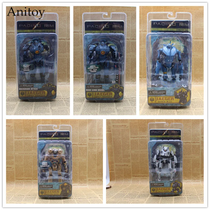

NECA Pacific Rim Gipsy Danger Jaeger Anchorage Attack Tacit Ronin PVC Action Figure Collectible Model Toy 15-18cm KT3638