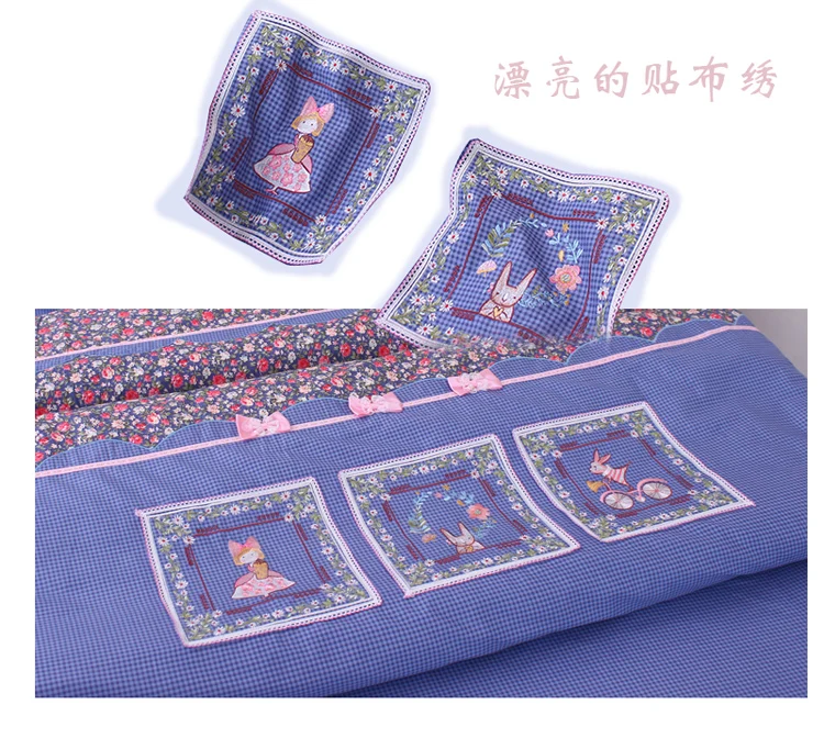 Flash Deal LACE ROUND Corner Bed Europe Orange color Flower Bedding sets Cotton Round Double Bed sheet Duvet cover Pillow case Bedskirt 51