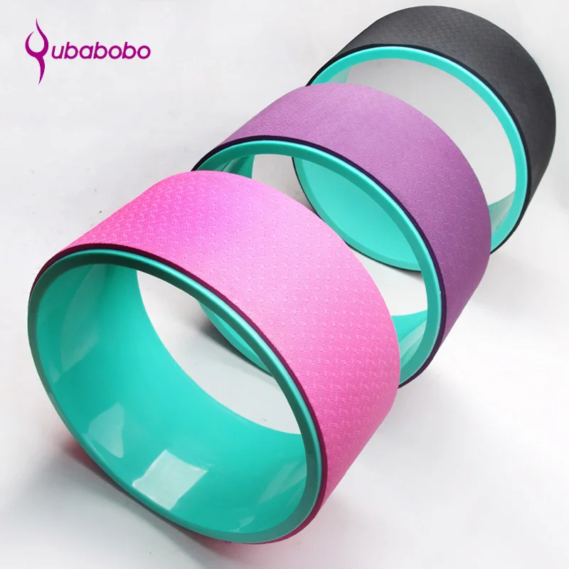 4 Colors TPE Yoga Circle Wheel Pilates Foam Roller Yoga Ring Home Slimming Fitness Equipment for Yoga Gym Accessories QUBABOBO 4 Colors TPE Yoga Circle Wheel Pilates Foam Roller Yoga Ring Home Slimming Fitness Equipment for Yoga Gym Accessories QUBABOBO