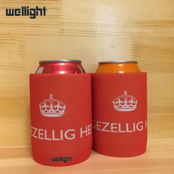

200pcs/lot Neoprene Stubby Holders With Personalised Design Sublimation Printed Stubby Beer Cooler Bags For Wine Food Cans Cover