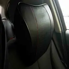 Из натуральной кожи медленное восстановление подголовник для Peugeot 308 208 2008 3008 5008 4008 508 автомобилей Интимные аксессуары