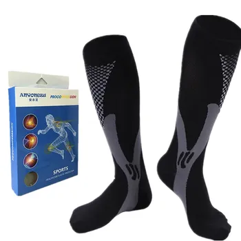 

Unique Design Magic Men Women Compression Socks Protect Legs Outdoor Sports Stretch Pressure Socks With Beautiful Gift Box