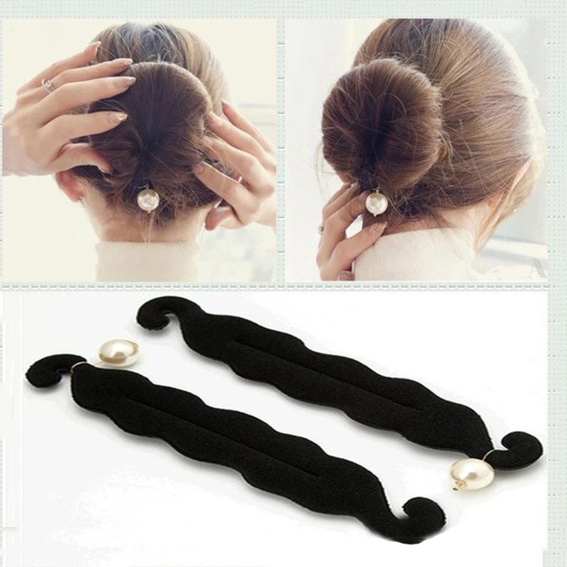 

Hair Accessories Hair Tool Head Band Ball French Twist Magic Tool Bun Maker Sweet French Dish Made Hair Band Quick Dish Headband