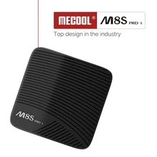 DHL Mecool M8S Pro L Android 7.1 TV Box Amlogic S912 Octa Core 3G32G 3GB 16GB Smart Mini PC 2.4G/5G Wifi Bluetooth Media Player