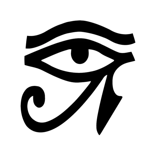 

Wholesale 5pcs,10pcs,Eye of Horus Vinyl Sticker Decal Wall Egypt Pagan Wiccan Egyptian Window Car Bumper Van Bike