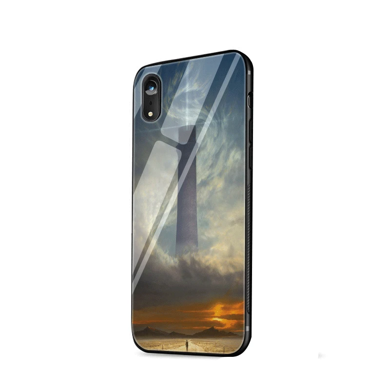 Чехол из закаленного стекла для iPhone X XS XR Max 6 6s 7 8 Plus 5 5S SE|Чехлы-накладки| |