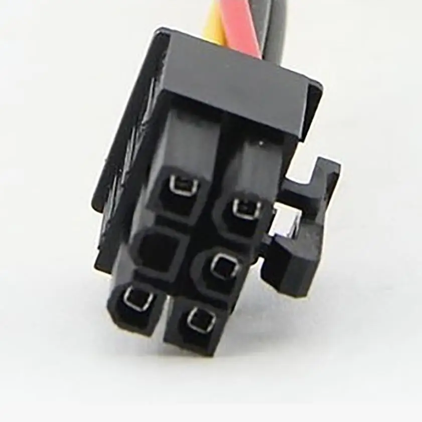 ShineBear ATX IDE Molex Power Dual 4 to 6-Pin PCI Express PCIe Video Card Adapter Cable18CM July19#2 Cable Length: None, Color: A ShineBear ATX IDE Molex Power Dual 4 to 6-Pin PCI Express PCIe Video Card Adapter Cable18CM July19#2 Cable Length: None, Color: A