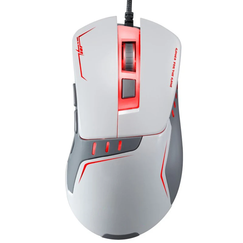  USB Wired Mouse 2400DPI Light Gaming Game Mouse LED for PC Laptop Computer Gaming Mouse for LOL Dot