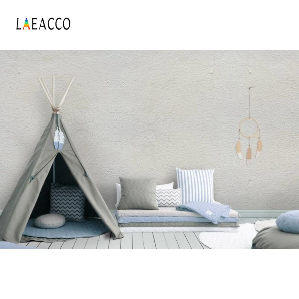 Фоны Laeacco для фотосъемки с палаткой гостиной дивана индивидуальный дизайн