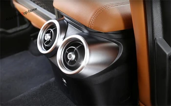 

Yimaautotrims Rear Air Conditioning AC Vent Outlet Frame Cover Trim Fit For Alfa Romeo Giulia 2016 2017 2018 2019 2020 Interior