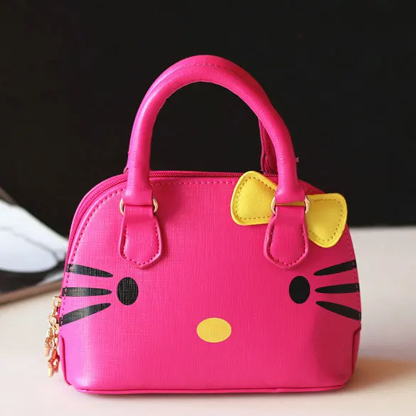 Free shipping wholesale 2014 new designers mini cute bag children hello kitty handbag kids tote ...