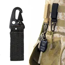 Molle Tactical Accessory QD Buckle Durable Nylon Hook Keychain Outdoor Camping Hunting Waistbankd Vest Belt Backpack Bag Buckle
