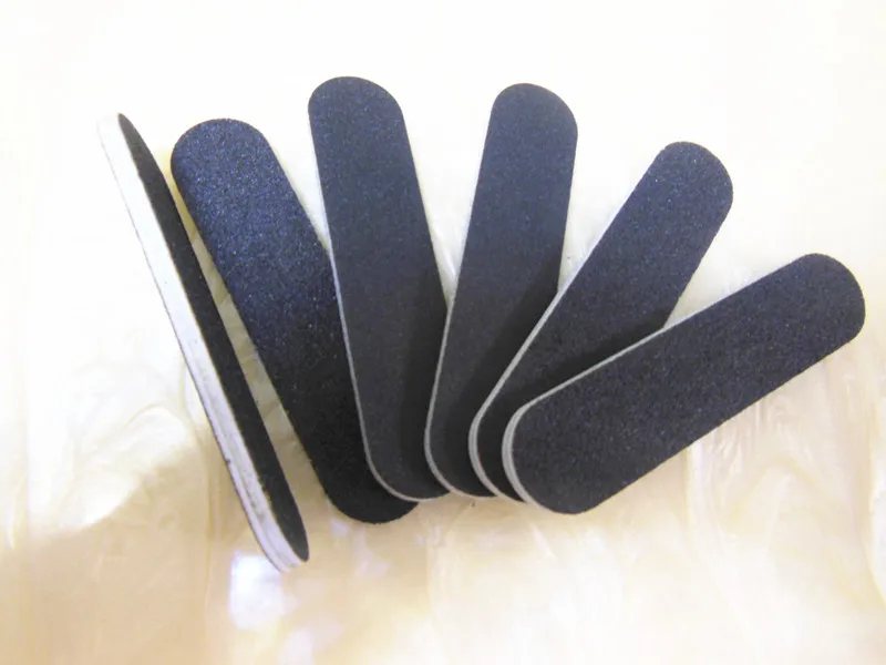 50 pcs professional nail file black mini nail file nail salon boards