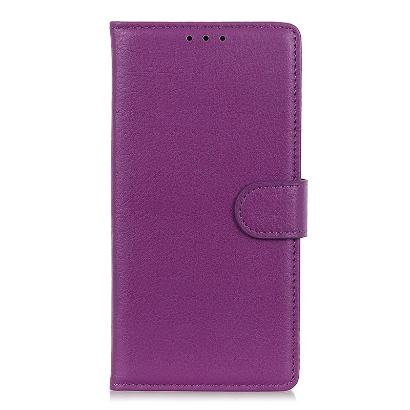Чехол для Redmi 7A, чехол для Xiaomi Redmi 7A, Роскошный чехол из искусственной кожи, кошелек, флип, деловой чехол s, для Xiaomi Redmi 7 7A, защитный чехол - Цвет: Фиолетовый