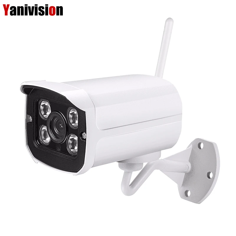 

Aluminum Metal Case Security Video IP Camera Wireless 1080P P2P RTSP Chrome Interface CCTV Camera IP Wi-fi SD Card Slot