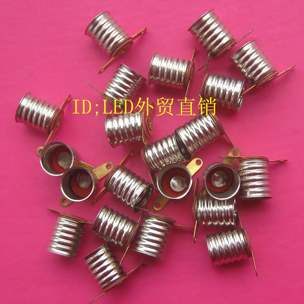 

E10 23011 small lamp with screw type lamp holder bulb physics teaching spot test