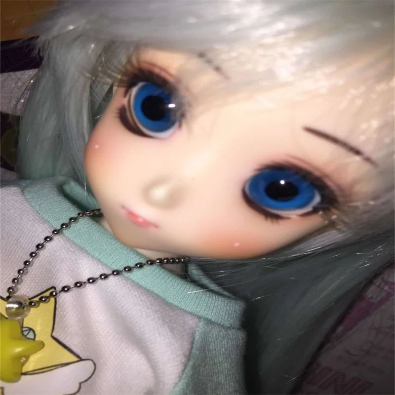 Парик для куклы bjd Dollshe Craft прямой 5-6 дюймов 1/4 высокотемпературный парик для шарнирной куклы красивый парик