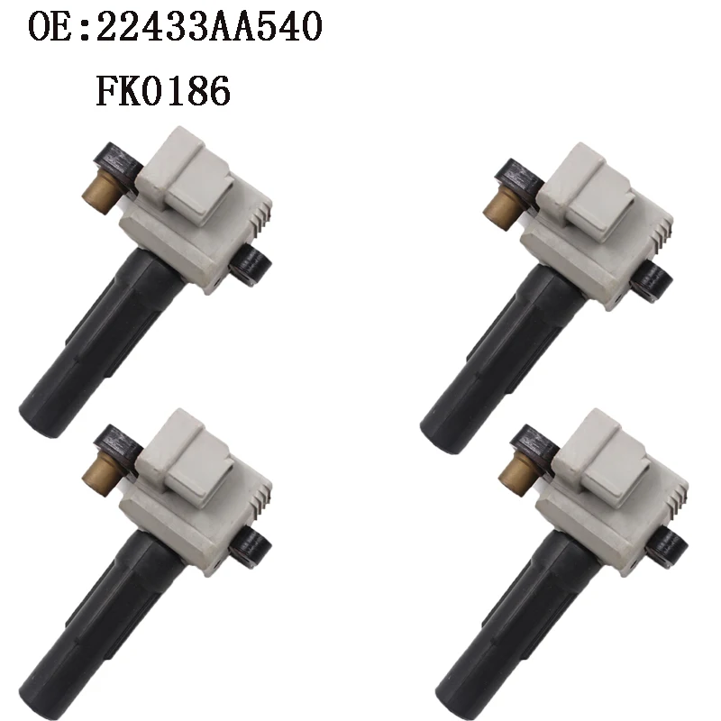 

4 PCS Ignition Coil For Subaru Baja FOR ESTER IMPREZA Legacy 2.5 22433AA540 22433-AA540 22433AA480 22433-AA480 22433-AA640