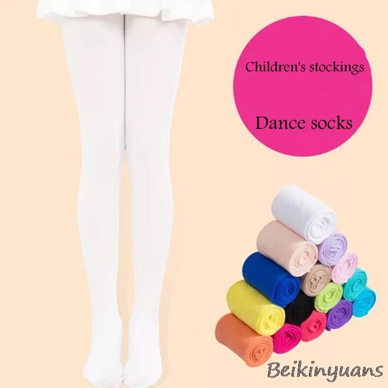 

Summer Child Dance the Sock Velvet Ballet Pantyhose Girls Soft Elastic Ballet Sock Leotard Ballerina Professional Sock
