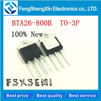 

5pcs/lot NEW BTA26-800B BTA26800B TO-3P triacs