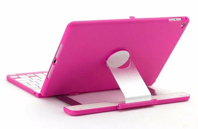 Tablet -Case -Wireless -Bluetooth-keyboard -For Apple -iPad -Air -2- Case- With -Keyboard -ABS -360 -Degrees -Rotation- Design -Stand -Cover (17)
