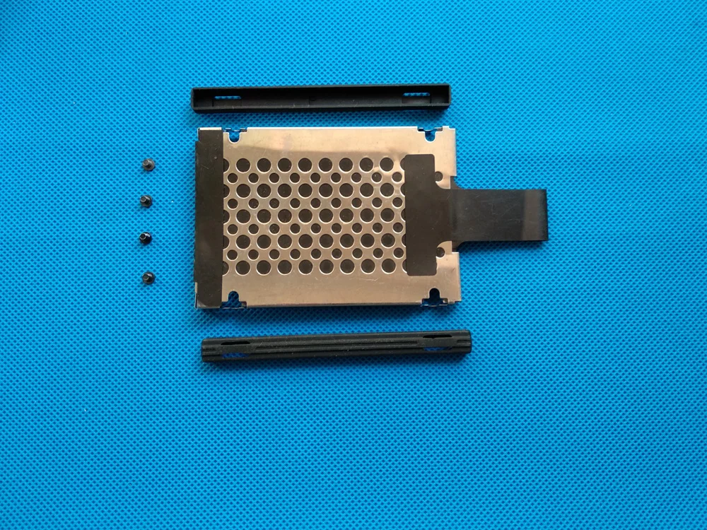 

New Hard Disk Drive Cover HDD Caddy Rails for Lenovo ThinkPad T400 T60 R60 Z60 X60 X200 T410 9.5MM W/ Screws