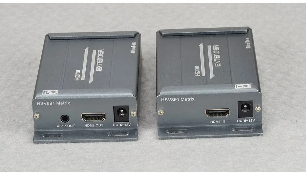 4x4 HSV891 Matrix HDMI Extender with IR over Cat5 Transmitter and Receiver via Cat6 to UTP Rj45 Ethernet HDMI Extender over IP (17)