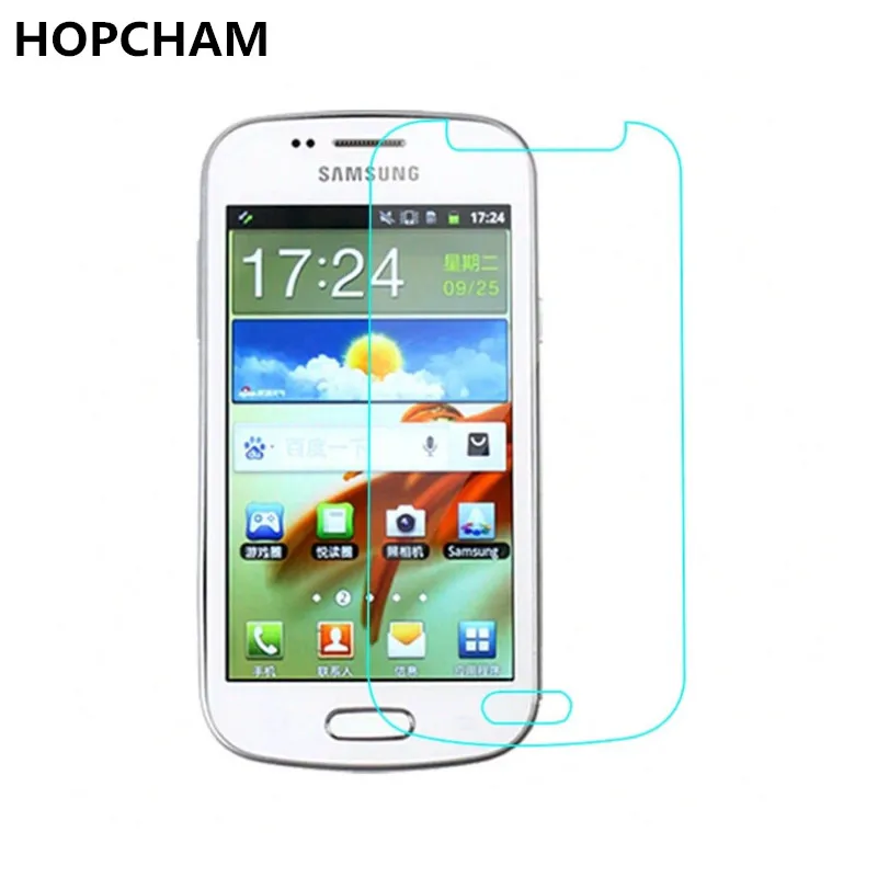 

9H Arc 0.3mm 2.5D Explosion-Proof Tempered Glass Film For Samsung Galaxy S Duos S7562 GT-S7562 4" Screen Protector Cover Guard