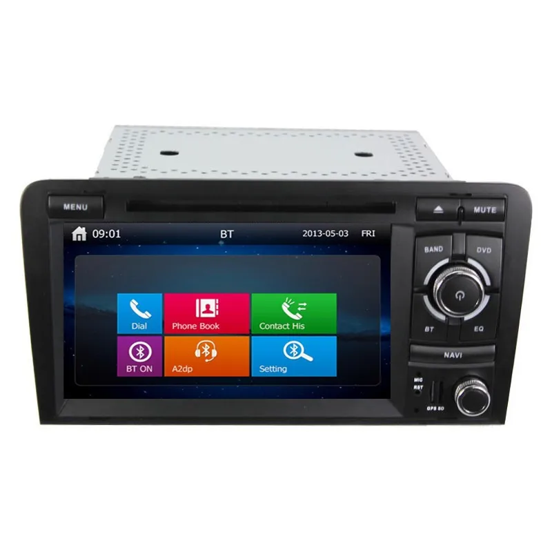 Clearance Eunavi 2 Din Car DVD Player for Audi A3 S3 2003 2004-2011 Stereo Headunit with Built-in GPS Sat Free Map+SD card+camera+Canbus 2 Clearance Eunavi 2 Din Car DVD Player for Audi A3 S3 2003 2004-2011 Stereo Headunit with Built-in GPS Sat Free Map+SD card+camera+Canbus 2