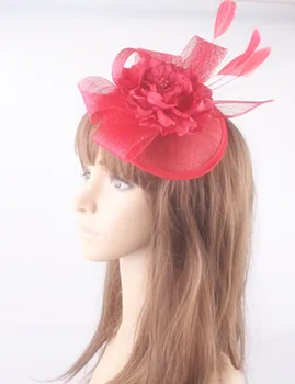

fascinating sinamay material fascinator base headwear wedding hair accessories party hat suit for all season 15 colors FNR151113