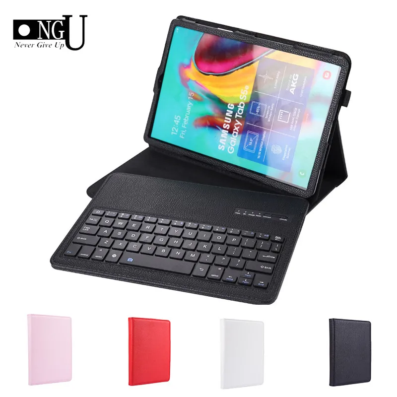 Роскошный чехол-клавиатура для Samsung Galaxy Tab S5e 10 5 2019 SM-T720/ T725 T720 кожаный чехол