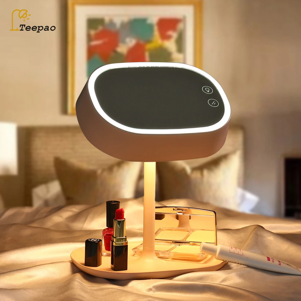 New Arrival Makeup Mirror Adjustable USB Lamp Table Lamps LED Cosmetic Mirror Table Lamp For