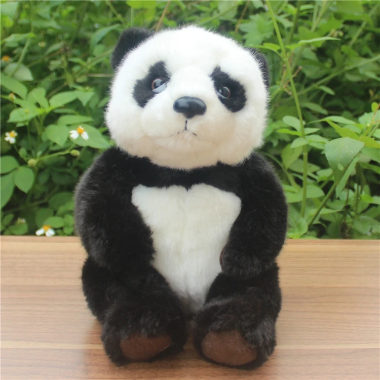 Simulation Cute Stuffed Panda Doll Toy Plush Animals Children'S Day Toys Birthday Present
