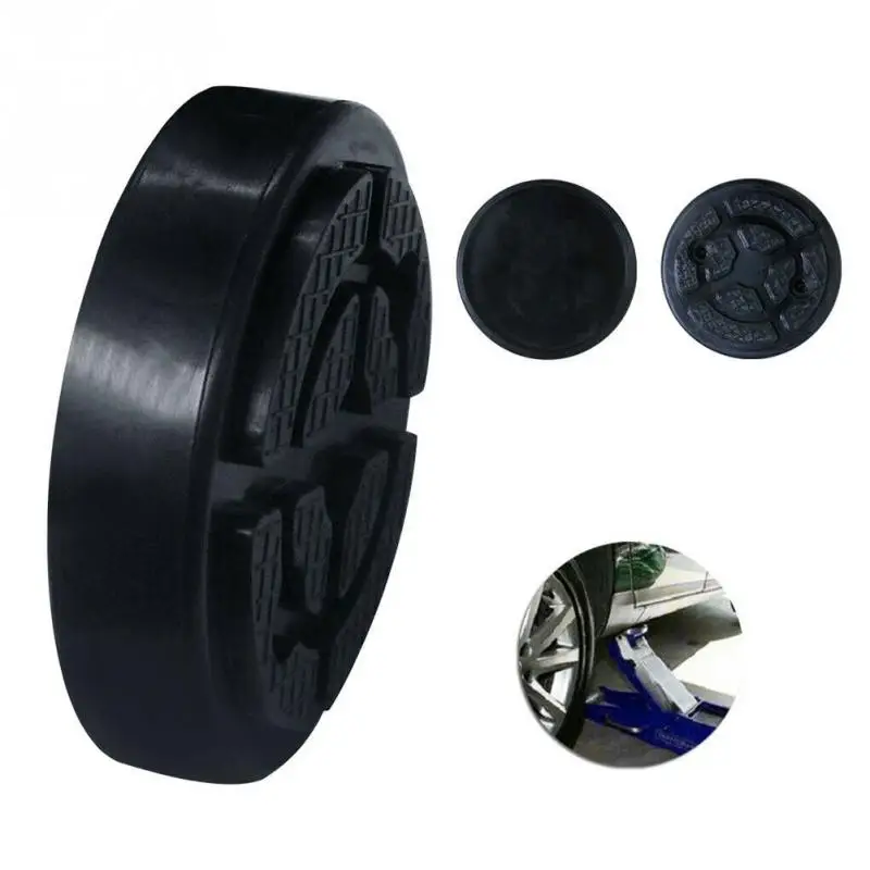 

Ramp Disk Round Rubber Universal Tool Jack Pad Hydraulic Frame Protector Rail Floor Slotted Accessories Adapter Car Lifting
