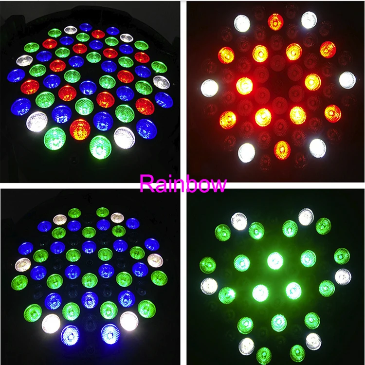 54pcs 3W led Par07_Show time lighting