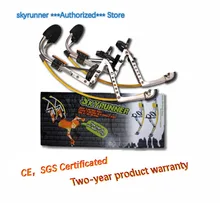 Holiday gifts for adults Weight 200 255 lbs 90 110kg YELLOW Color Exercise jump stilts skyrunner