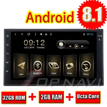 

Auto Book Reader Universal 7'' Android 8.1 Topnavi Media Center MP3 HD Capacitive Screen support Original Steering Wheel Control