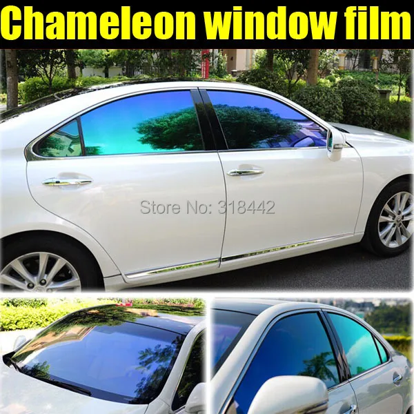 Популярный товар! Тонировочная пленка для автомобиля с хамелеоном 1 52*30 м