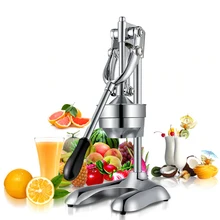 GZZT Нержавеющая сталь пресс с ручным управлением соковыжималка апельсинового lemon соковыжималка для цитрусовых ручная соковыжималка коммерческие бытовые