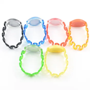 

20pcs 125Khz RFID t5577 Waterproof Proximity Rewritable Smart Spring Wristband Bracelet ID Card
