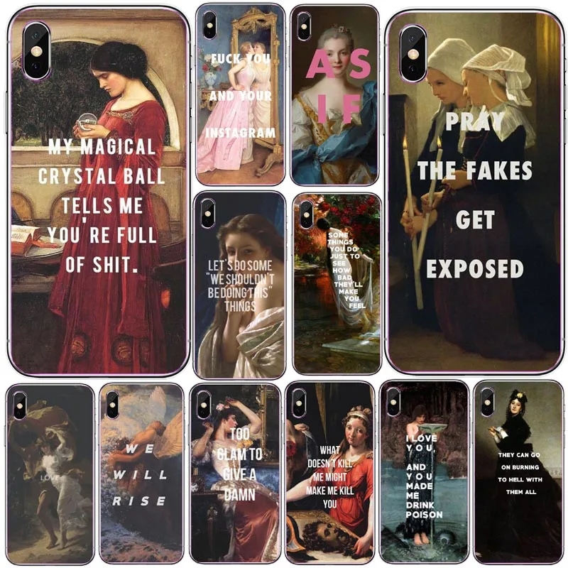 

Art Paintings The Birth Of Venus Coque Soft TPU Phone Case Cover Shell For iPhone 11Pro 5s SE XR XS Max 6 6S 6sPlus 7 7Plus 8
