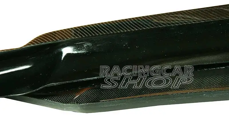 C Style 3PCS Real Carbon fiber FRONT SPOILER For MERCEDES BENZ W204 C63 AMG Sport Front Bumper 2008-2012