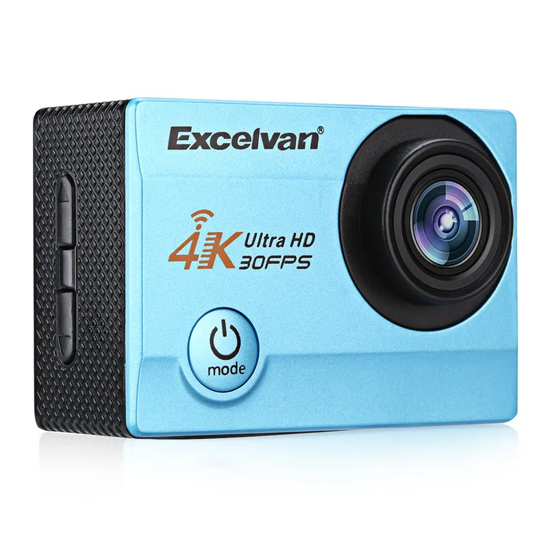 

Action Camera Excelvan Q8 Action Camera 4K 30FPS 16MP WiFi H.264 30m Waterproof 170 Wide Lens Action DV Sports Camera