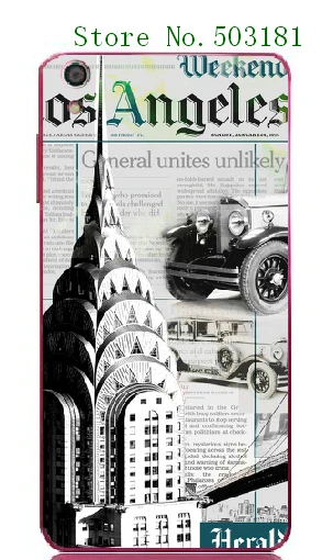 Plastic Phone Cases HOT SELL Retro Eiffel Tower White Hard for Lenovo S850 free shipping |