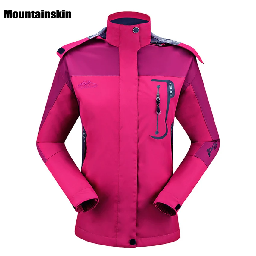 Mountainskin font b Women s b font Spring Breathable font b Jackets b font Outdoor Sports