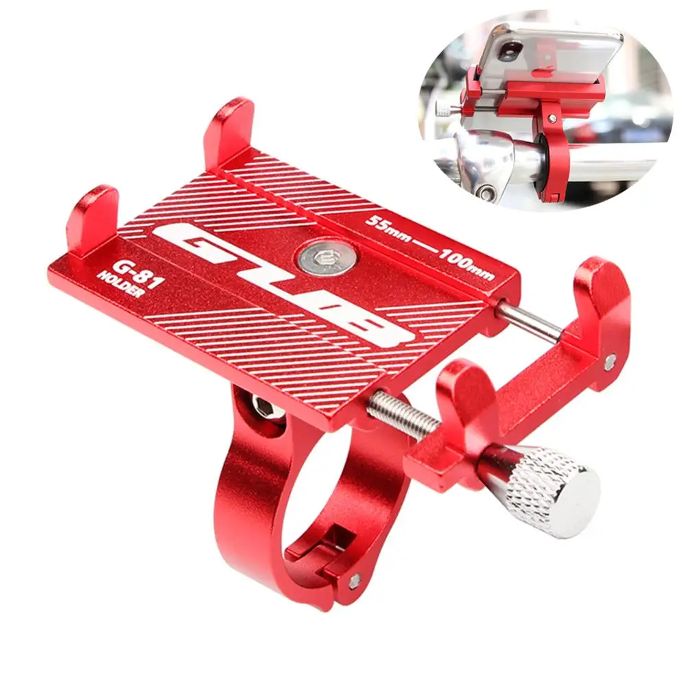 Best 3.5 6.2 inch GUB G 81 Aluminum Alloy GUB Bicycle Phone Mount Stand Phone Metal MTB Bike Mobile Phone Handlebar Holder parts