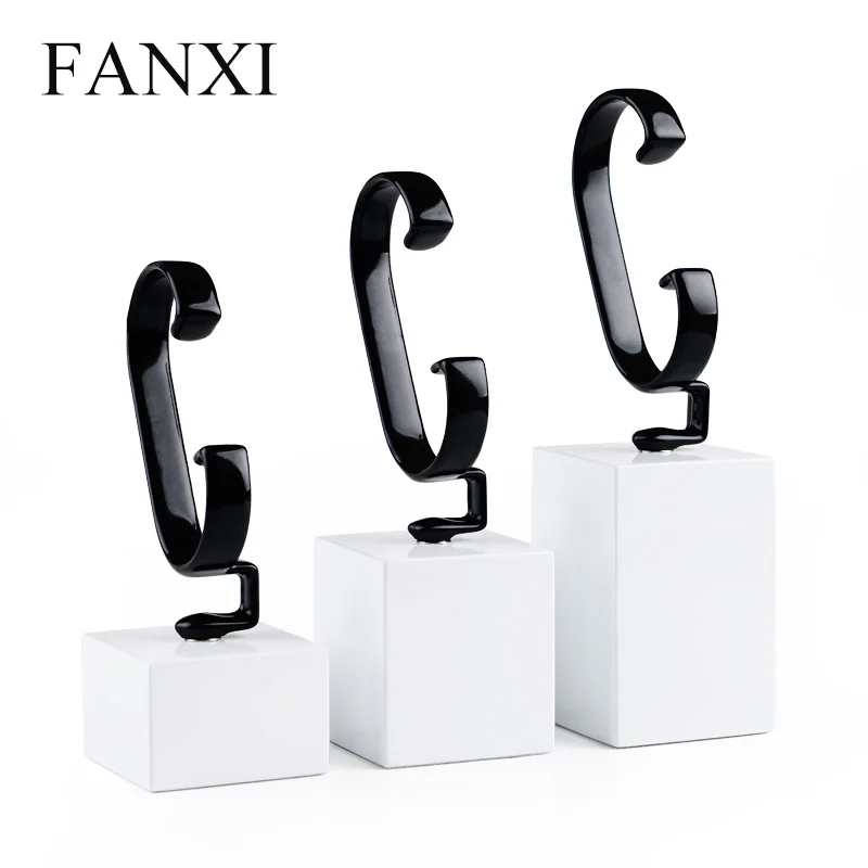 FANXI 3 шт./компл. деревянная подставка для браслетов ювелирных изделий резиновая стойка часов