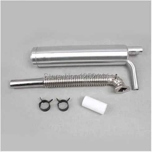 

New Muffler Canister Set With Smoke for DLE/DLA /EME 40-85cc gas engines Free shipping